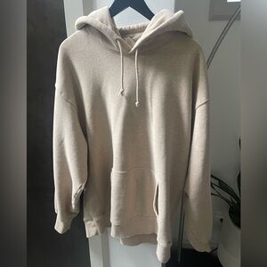 TNA Cozy Fleece Boyfriend Hoodie *Tall Large